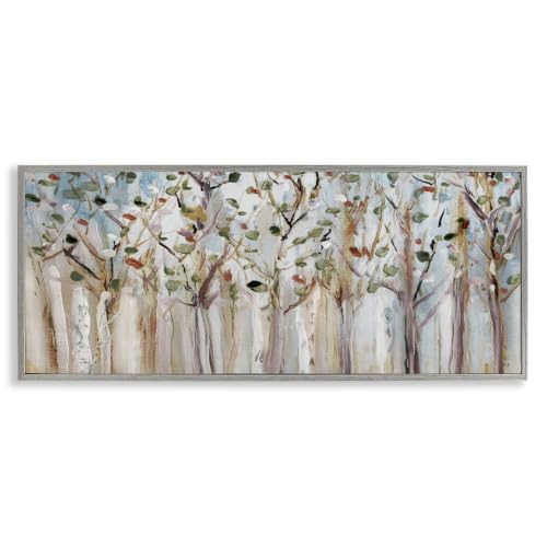 'Bare Branch Trees Birch Forest'| Framed Giclee Art