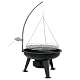 Schwenkgrill BBQ-Toro 64 cm – Holzkohlegrill mit Feuerschale
