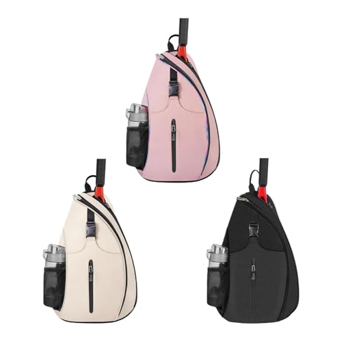 Bolsa para raqueta de bádminton acolchada con nailon duradero para evitar golpes 6