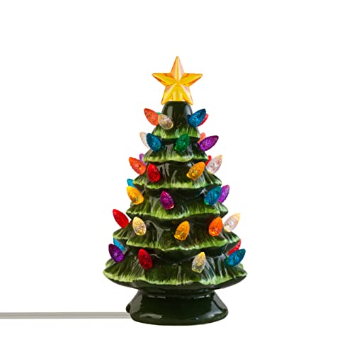 Creative Hobbies CER 2005 Small Vintage Ceramic Christmas Tree thumb #3