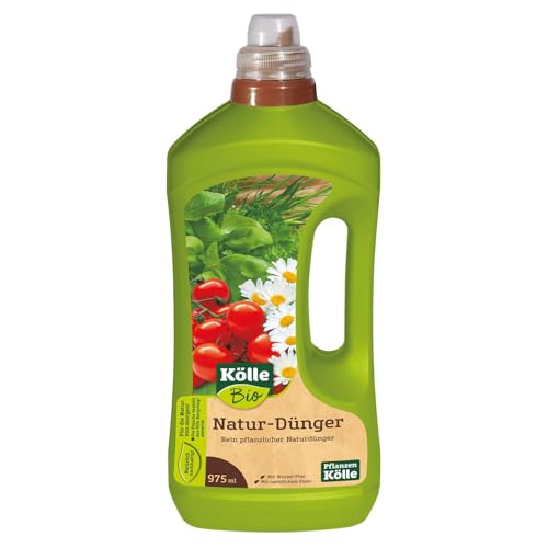 Bio Natur-Dünger 1 l, Flüssigdünger in Bio-Qualität, Düngemittel, Düngung, Kölle Bio Natur-Dünger