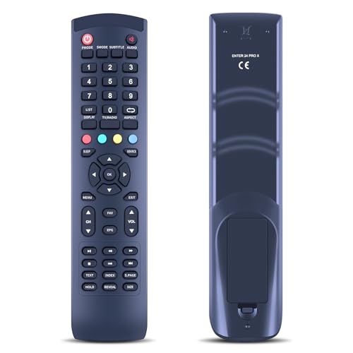 GOUYESHO Neu Ersatz Fernbedienung kompatibel mit Dyon Enter 32 Pro X, Enter 32 Pro X2, Enter 24 Pro X Fernseher