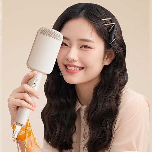 Rizador Automático | Rizador de Ondas para Pelo Largo - Herramienta de Estilizado con Calor Rápido para Mujeres y Niñas Cabello Corto Largo Casa Viaje Bodas y Eventos - imagen 9