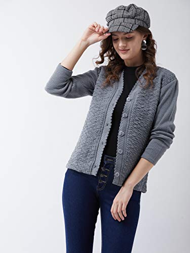 Image of Pivl V Neck Casual Women Sweater /Cardigan for Winter