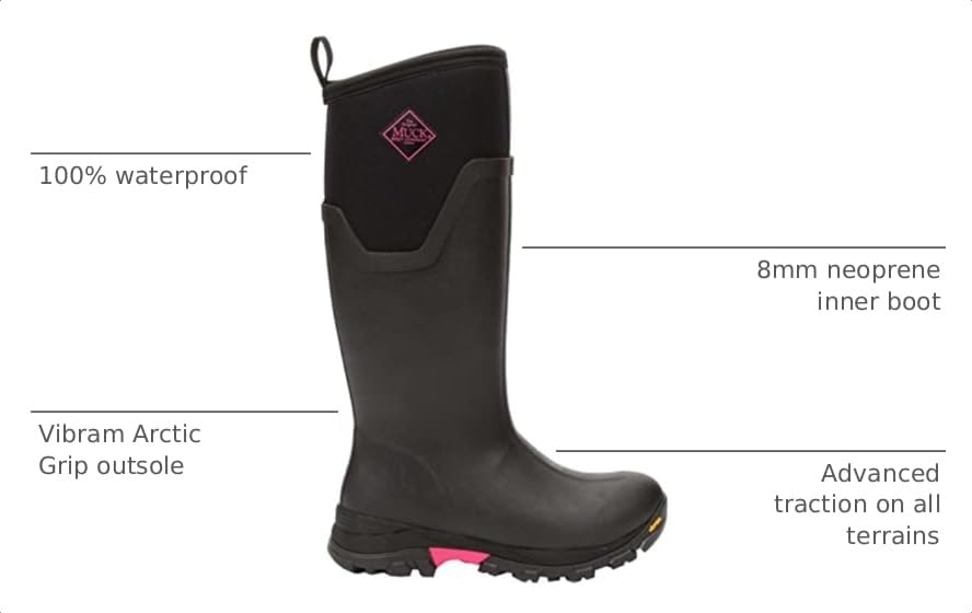 Image of MUCK Women's Arctic Ice Mid Boot + Vibram Arctic Grip A.T.