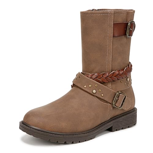 Blowfish Malibu Girl's Riverside Kids Side Zip Combat Boot