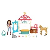 Cadeau idéal pour les enfants de 3 ans et plus, surtout s’ils aiment prendre soin des chevaux et d’autres animaux !