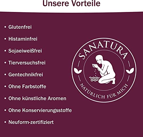 Sanatura Akazienfaser Pulver Bio – 300 g – wertvoller Ballaststofflieferant aus Akazienfasern - lösliche Ballaststoffe - vegan, glutenfrei und fructosefrei – gut verträglich