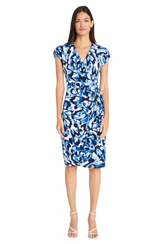 Image of Maggy London Women's Printed Matte Jersey Wrap