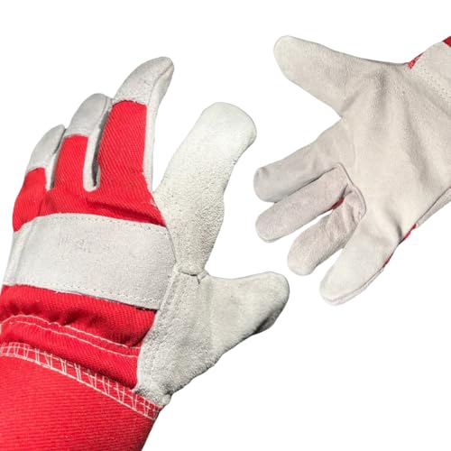 FDB Gardens GARDENING GLOVES. THICK AND STRONG. THORN PROOF WORK SAFETY GLOVES. IDEAL FOR NUMEROUS USES.