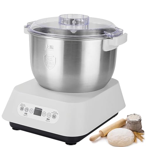 Capacidad de 7 l, acero inoxidable, amasado automático, función de fermentación/fermentación termostática, temporizador inteligente y horneado casero