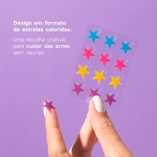 Océane – Star Acne Patches - Adesivos Secativos Espinhas./Unica