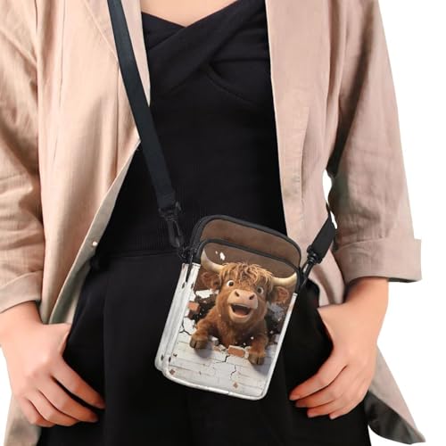 Image of Lightweight Small Crossbody Bags Cell Phone Purses Travel Pouch Shoulder Bag for Women