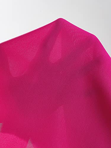 Oyoangle Girl's Casual One Shoulder Sleeveless Solid Tank Romper Shorts Jumpsuit Hot Pink 11-12Y #TOP4