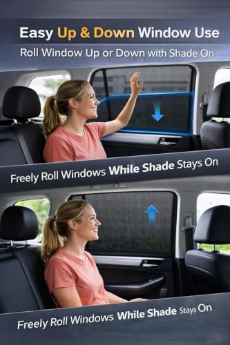 Cortinilla Tesla Model Y parasol interior coche anti insectos 4