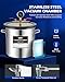 Orion Motor Tech 3 Gal Vacuum Chamber with Pump Kit, 3.5 cfm Vacuum Pump and Chamber Kit with Tempered Glass Lid 5 ft Hose, Vacuum Degassing Chamber Kit for Stabilizing Wood Degassing Silicone Resin
