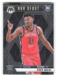 2024-25 Panini Mosaic #255 Yves Missi New Orleans Pelicans RC Rookie NBA Basketball Base Trading Card