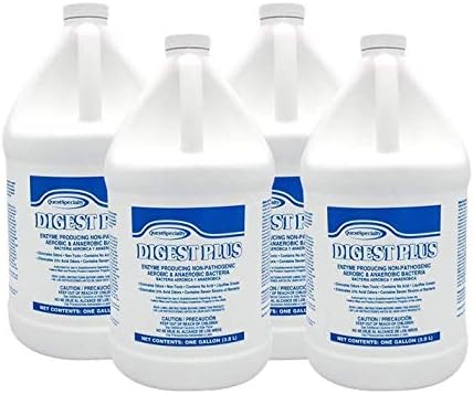 DIGEST PLUS Enzyme Producing Non-Pathogenic Aerobic & Anaerobic Bacteria Case: 4 X 1 Gallon