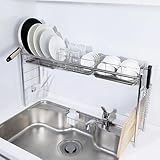 水切りラック シンク上 スリム 燕三条 日テレ スッキリで紹介された水切り ステンレス カゴ ２個タイプ おしゃれ 日本製 水切りかご