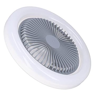Ventilador lustre, modos ajustáveis ​​9,8 polegadas 85-265V silencioso multifuncional pequeno ventilador de teto para quarto para quarto de crianças