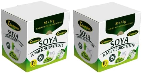 SOYA Milk Substitute 160 Pots Vegan Dairy-Free from Great British Trading