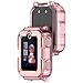 E ECSEM Compatible with Huawei Watch Kids 4 Pro Screen Protective Case,Scratch Proof Soft TPU Shockproof Bumper Case Replacement for Huawei Watch Kids 4 Pro Smartwatch Accessories (Pink)