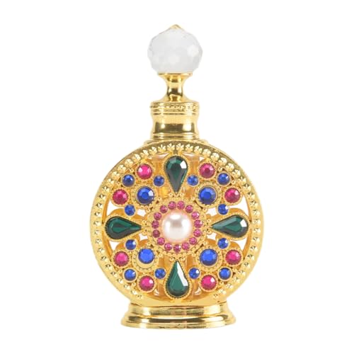 Pesfehhy Concentrado Hombres Mujeres Perfume Aceite Perfume Encantador Perfume ÁRabe Retro Lujo Vintage Perfume de Larga DuracióN
