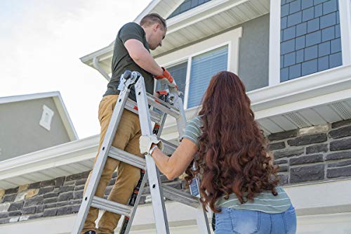 Little Giant Ladders, Epic, M26, 26 Ft, Multi-Position Ladder, Aluminum, Type 1A, 300 Lbs Weight Rating, (16826-818) #TOP2