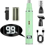 【2025新登場】鼻毛カッター 眉毛シェーバー 耳毛カッター 3-in-1 眉毛カッター 顔剃り 鼻毛剃り そり 切り まゆけ 眉カット 髭 産毛 電動カミソリ 電気シェーバー カミソリ 産毛そり 耳毛 産毛処理 Type-C充電式 LCD残量可視化 低騒音 IPX7防水 水洗い可能 小型 軽量 持ち運び便利 メンズ レディース 男女兼用 父の日/親友へのプレゼント 日本語説明書