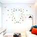 36 Autocollants Muraux Papillons 3D - Or, Argent, Or Rose - 3 Tailles - Décoration Amovible Pour Mur, Fête, Mariage