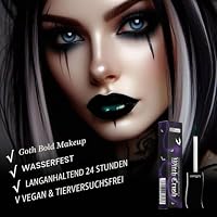 DE'LANCI Dunkel Grüner Vampy-Lippen-Gloss–Langlebig,Nicht Klebrig Und Feuchtigkeitsspendend|Hochpigmentiert,Wasserdicht Mit Glänzendem Finish Für Gothic,Halloween,Vampir Und Party-Make-Up|Vegan #05 – Ansicht 4