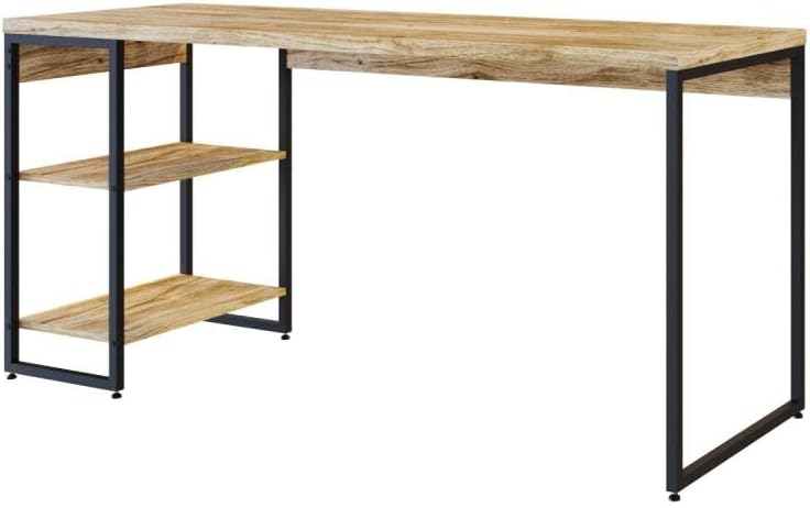 Compace Desing, Escrivaninha com Estante Baixa 2 Prateleiras 1,50m Dynamica