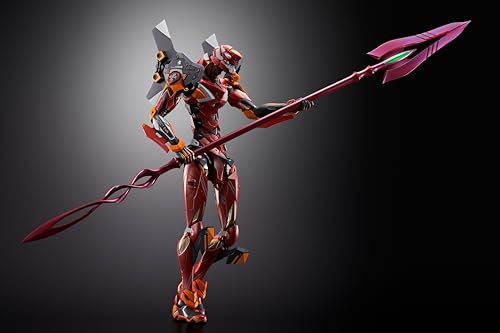 Image of TAMASHII NATIONS - Evangelion - Evangelion Production Model-02 30th with The Spear of Cassius Metal Build Action Figure