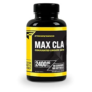 Primaforce CLA 2400 mg per Serving (180 softgels) Weight Management Supplement for Men and Women, Non-Stimulating, Non-GMO & Gluten Free