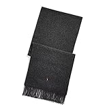 POLO RALPH LAUREN ポロ ラルフローレン マフラー 無地 PC1047 PC0496 ダークグレー ラルフ バージン ヴァージン ウール 100 Percent ポニー 刺繍 Free Size