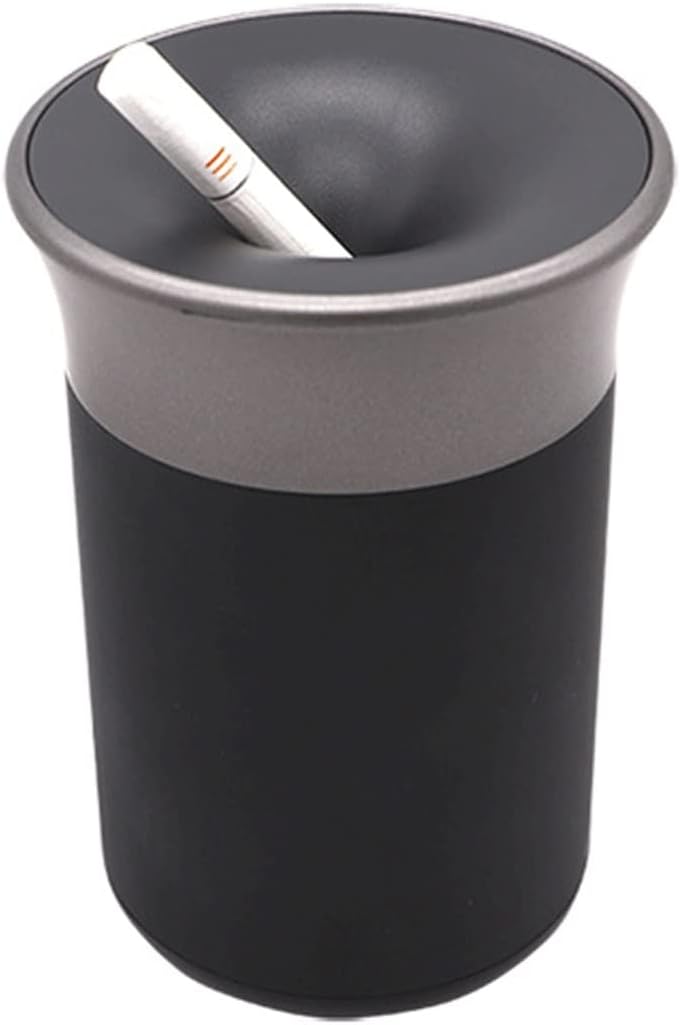 Ashtray for Car, Portable Car Ashtray with Lid, Smokeless Ashtray Detachable Car Cigarette Ashtray for Car, Home, Office and Travel