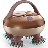 FLNKZEM Scalp Massager Rechargeable Head Brush, Waterproof Head Massager, Pet Cat Dog Scratcher, Full Body & Cat Massager, Head Scratcher, Gift for Him her FLNKZEM Scalp Massager Rechargeable Head Brush, Waterproof Head Massager, Pet Cat Dog Scratcher, Full Body & Cat Massager, Head Scratcher, Gift for Him her