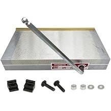 Permanent Magnetic Chuck, 6"x12" Rectangular Fine Pole Magnetic Chuck for Grinding Milling Lathe Workholding