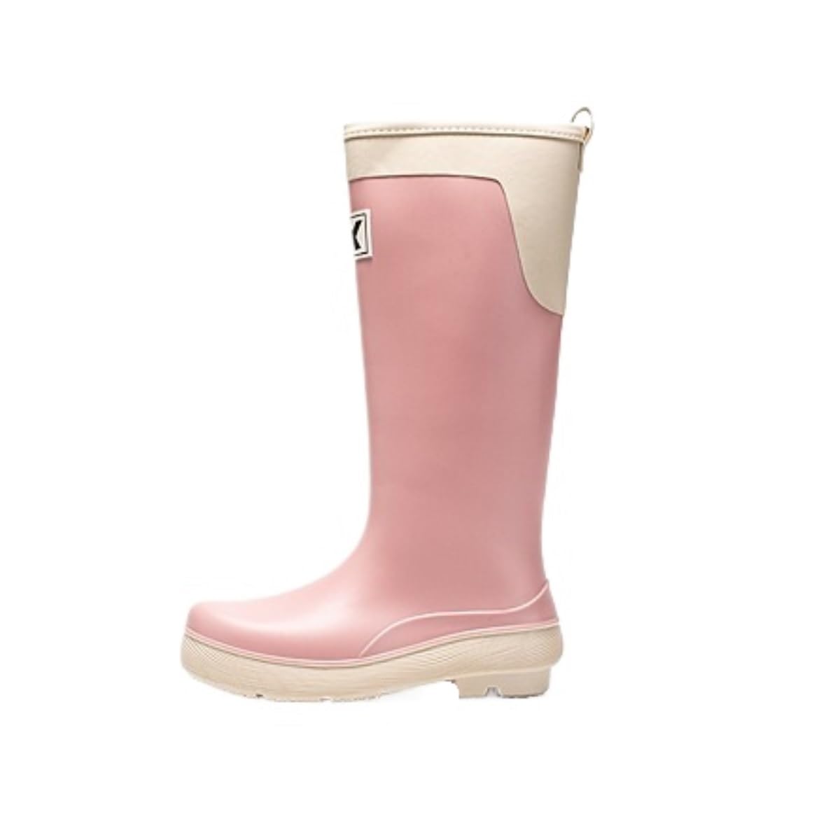 Kalosze Gumowce Lekkie Damskie Wysokie Kalosze, Buty Do Wody, Wodoodporne, Antypoślizgowe, Gumowe Rain Boot
