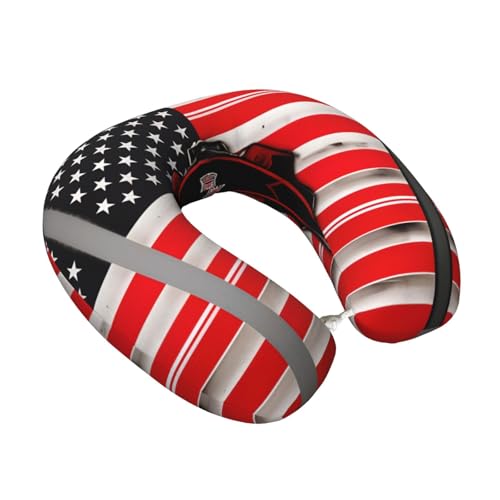 Almohada de viaje con relleno de poliéster tamaño único miniatura 2