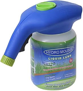 DatingDay Liquid Lawn System Grass Sprayer,Hydro Mousse Household Seeding System Liquid Spray Seed