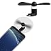 MOELECTRONIX Ventilateur USB 3.1 Type C Mini Ventilateur de Voyage pour Samsung Galaxy S8 DuoS Noir