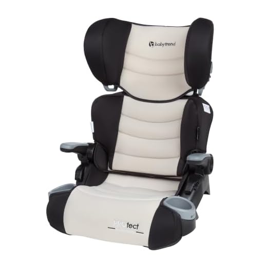 Baby Trend Protect 2-in-1 Folding Booster Seat, Dash Tan