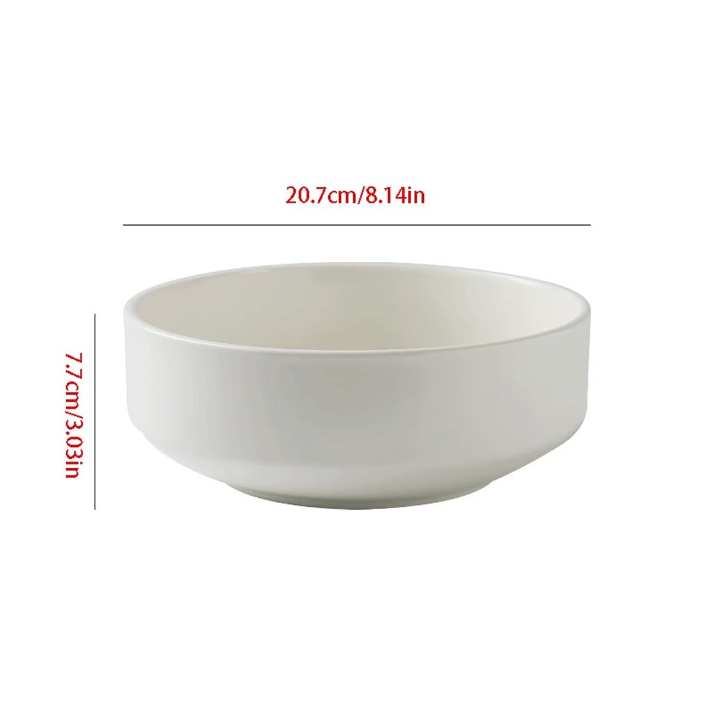 Tazones De Sopa Cuenco Doméstico For Pescado En Escabeche, Pescado Hervido, Cuenco Grande Redondo For Sopa Y Cuenco De Porcelana For Fideos, Vajilla De Cerámica De Hotel For Servir Platos Tazón De Cen