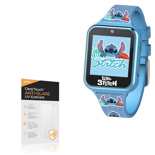 BoxWave Screen Protector Compatible With Accutime LAS4024AZ - ClearTouch Anti-Glare Anti-UV EyeCare (2-Pack), Filters out Harmful Blue Light Reduce Fatigue