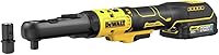Vista 2 de DEWALT Juego de trinquete inalámbrico MAX XR de 20 V, trinquete de cabeza sellada de 3/8 pulgadas y 1/2 pulgadas, batería y cargador incluidos