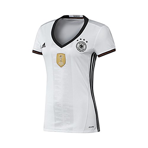adidas Maillot Domicile UEFA Euro 2016 DFB réplique Large Blanc/Noir