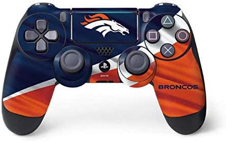 Skinit - Skin para juegos para PS4 ProSlim Controller licencia oficial NFL Denver Broncos