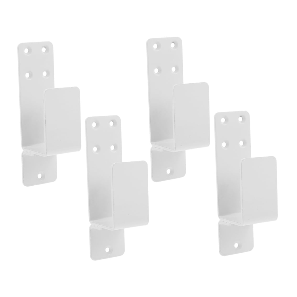 DOITOOL Sécurité De Porte Dentrée - Loquet De Porte Robuste Avec Support En U Support De Barre De Sécurité Pour Porte De Grange