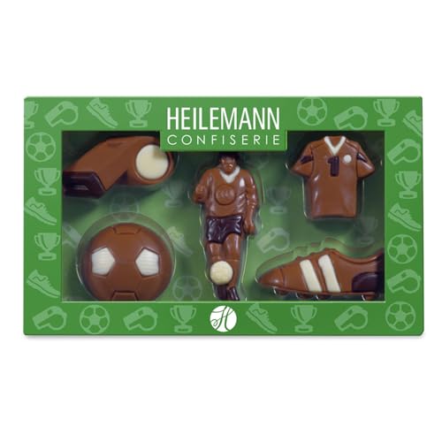 Heil Muñeco Chocolate de fútbol Paquete edelv ollm ilch, 1er Pack (1 x 100 g)
